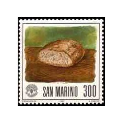 1 عدد تمبر روز جهانی غذا - سان مارینو 1981
