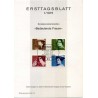 برگه اولین روز انتشار تمبر زنان مشهور  - جمهوری فدرال آلمان 1974