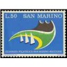 1 عدد تمبر روز تمبر ، سان مارینو - سان مارینو 1974