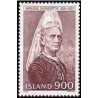 1 عدد تمبر ایسلندی های مشهور - T. Sveinsdottir - ایسلند 1982