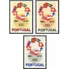 3 عدد تمبر انجمن تجارت آزاد اروپا - پرتغال 1967   