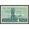1 عدد تمبر صدمین سالگرد تاسیس ایالت اورگان - آمریکا 1959