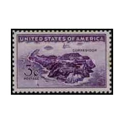 1 عدد تمبر جزیره کورگیدور - آمریکا 1944