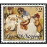 1 عدد تمبر روز مادر - تابلو نقاشی - اتریش 1967