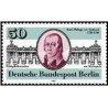 1 عدد تمبر 250مین سالگرد تولد کارل فیلیپ فون گونتارد - معمار - برلین آلمان 1981    