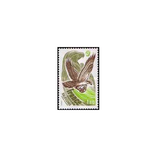 1 عدد تمبر حفاظت از طبیعت - فرانسه 1978    