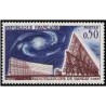 1 عدد تمبر رادیوتلسکوپ  نانسی - فرانسه 1963