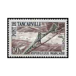 1 عدد تمبر پل تن کار ویل - فرانسه 1959  