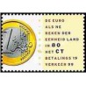 1 عدد تمبر رونمایی از یورو - واحد پول اروپا - هلند 1999