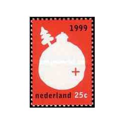 1 عدد تمبر زمستان - هلند 1999