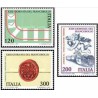 3 عدد تمبر روز تمبر - ایتالیا 1981