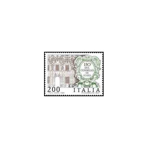 1 عدد تمبر 150مین سالگرد شورای دولتی - ایتالیا 1981 
