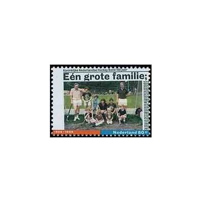 1 عدد تمبر صدمین سالگرد انجمن سلطنتی هاکی هلند - هلند 1998