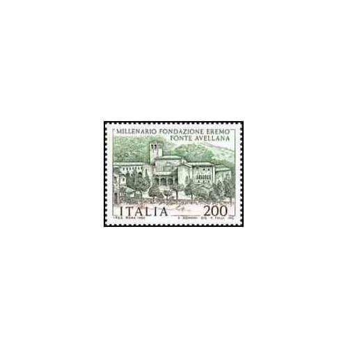1 عدد تمبر 1000مین سالگرد صومعه فونته آولانا - ایتالیا 1980   