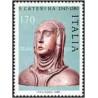 1 عدد تمبر 600مین سالگرد مرگ سنت کاترین سیه نا - ایتالیا 1980