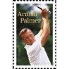 1 عدد تمبر ورزشی - آرنولد پالمر - خود چسب - آمریکا 2020
