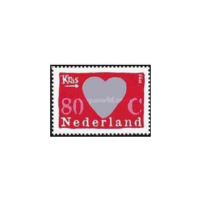 1 عدد تمبر تبریک آمار - هلند 1997