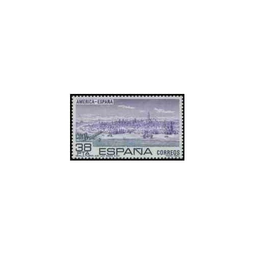 1 عدد تمبر تاریخ اسپانیائی آمریکا - اسپانیا 1983