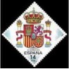 1 عدد تمبر نشانهای ملی - اسپانیا 1983 