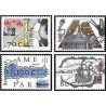 4 عدد تمبر پیشگامان هلندی قرن شانزدهم - هلند 1996