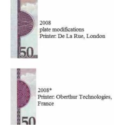 اسکناس 50 پزو - جمهوری دومنیکن 2008 چاپ دلارو لندن