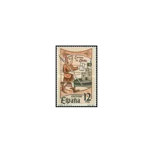 1 عدد تمبر روز تمبر - اسپانیا 1981