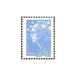 1 عدد  تمبر سری پستی - 1.35 - ماریان فرانسوی - فرانسه 2010