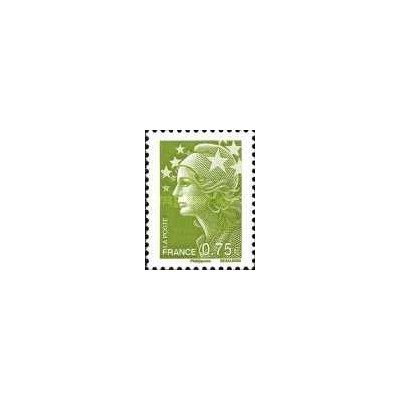 1 عدد  تمبر سری پستی - 0.75 - ماریان فرانسوی - فرانسه 2010