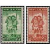 2 عدد تمبر بهداشت - نیوزلند 1942    