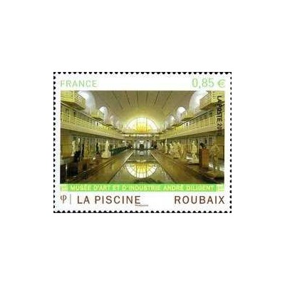 1 عدد  تمبر استخر روبایکس - فرانسه 2010