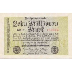 اسکناس 1 میلیون مارک  - آلمان 1923 بسیار عالی در حد بانکی