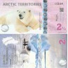 اسکناس پلیمر 2/5 دلار - قطب شمال 2013