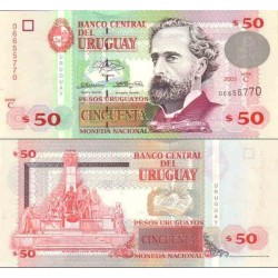 اسکناس 50 پزو - اورگوئه 2003