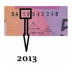 اسکناس پلیمر 5 دلار - استرالیا 2013 سفارشی - توضیحات را ببینید