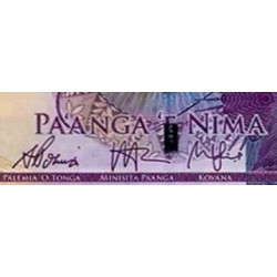 اسکناس 5 پانگا - پادشاهی تونگا 2015