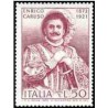 1 عدد تمبر صدمین سالگرد تولد کاروسو - ایتالیا 1973  