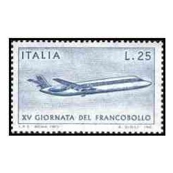  1 عدد تمبر روز تمبر - ایتالیا 1973