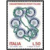 1 عدد تمبر 50مین سالگرد روتاری بین المللی ایتالیا - ایتالیا 1973   