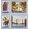 4 عدد تمبر کمپین حفظ ونیز - ایتالیا 1973