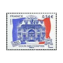 1 عدد تمبر دیوان محاسبات - فرانسه 2007