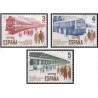 3 عدد تمبر حمل ونقل عمومی - اسپانیا 1980     