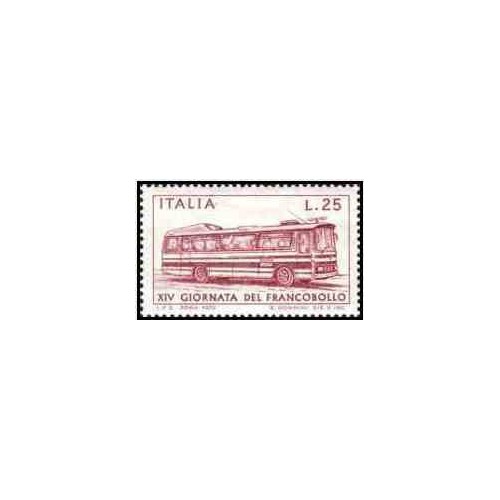 1 عدد تمبر روز تمبر - ایتالیا 1972
