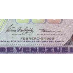 اسکناس 500 بولیوار - ونزوئلا 1998