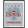 1 عدد تمبر کمک به پناهندگان مجارستانی - اتریش 1956    