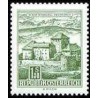 1 عدد تمبر سری پستی - آثار معماری در اتریش - اتریش 1967