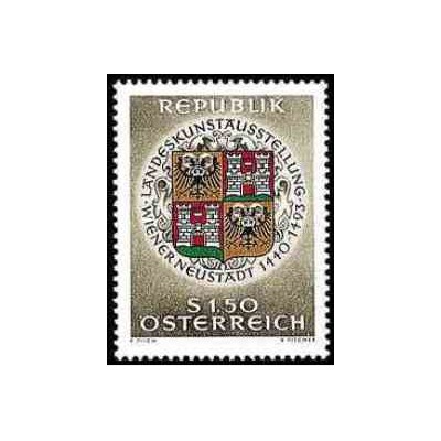 1 عدد تمبر نمایشگاه هنر استانی اتریش - اتریش 1966