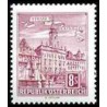 1 عدد تمبر سری پستی - آثار معماری اتریش - اتریش 1965