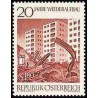 1 عدد تمبر بیستمین سالگرد بازسازی - اتریش 1965