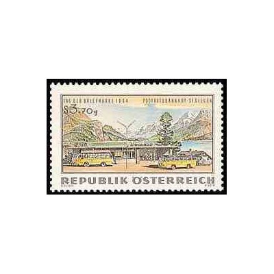 1 عدد تمبر روز تمبر - اتریش 1964