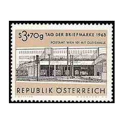 1عدد تمبر روز تمبر - اتریش 1963  